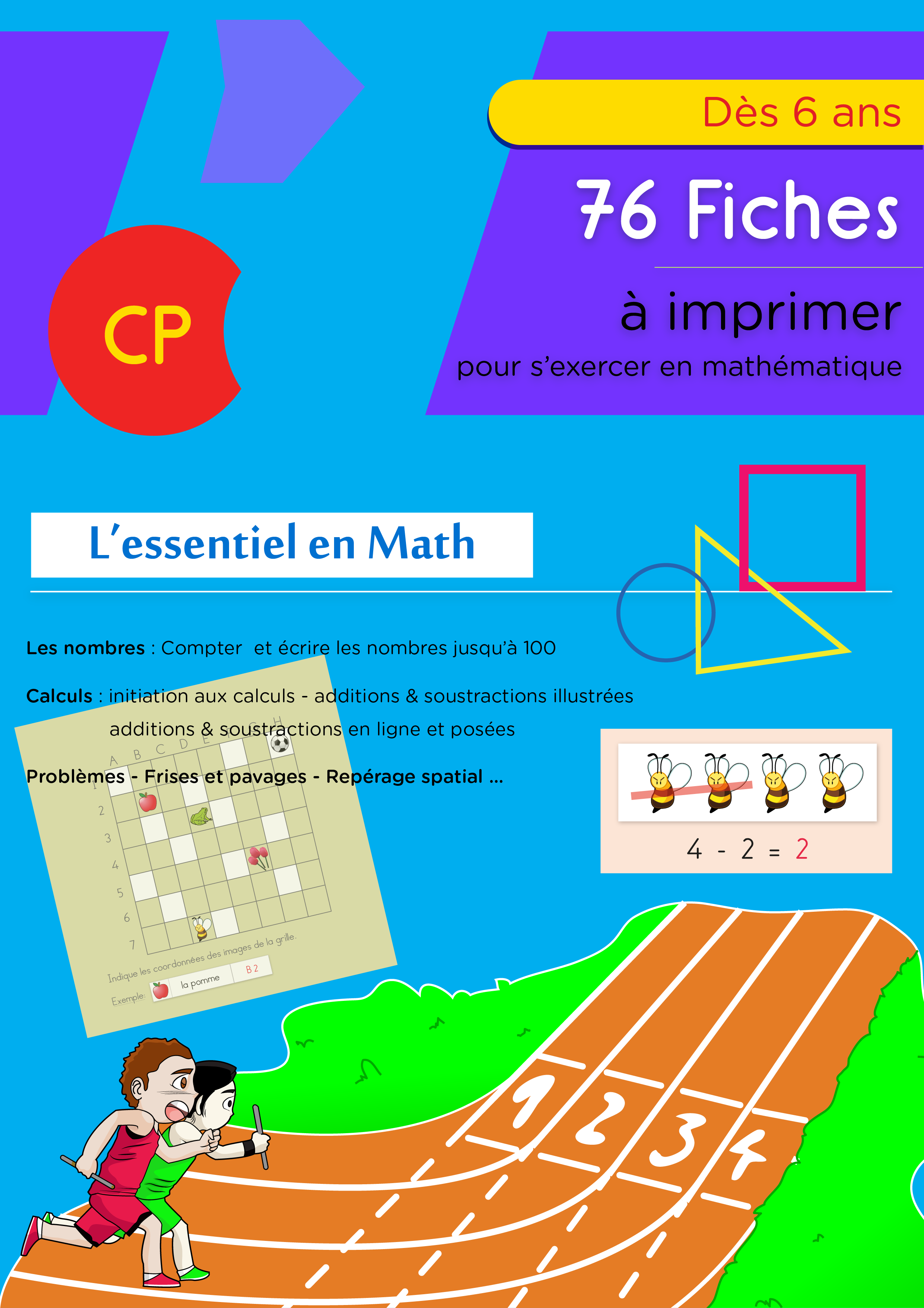 Mathématiques CP - L'essentiel en Math au CP