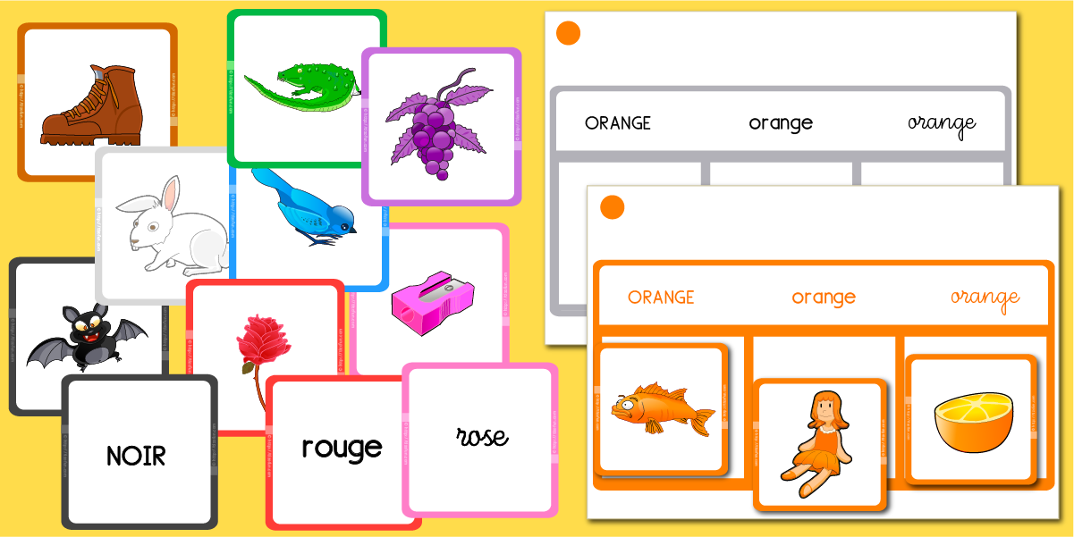 Apprendre les couleurs en Maternelle